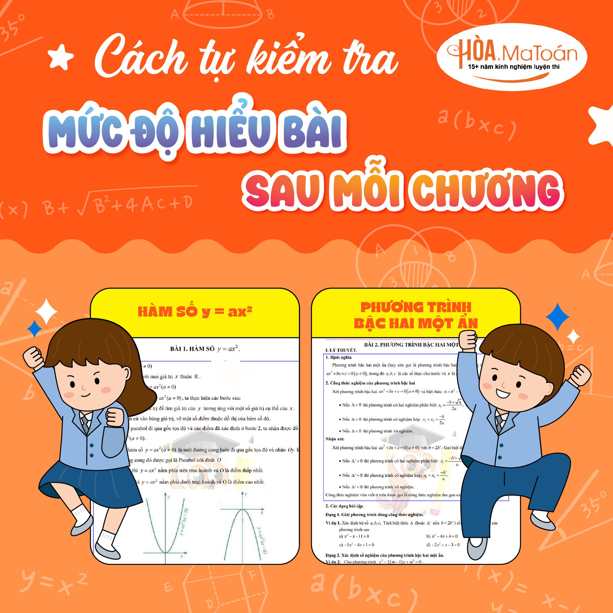cách kiểm tra kiến thức sau mỗi chương