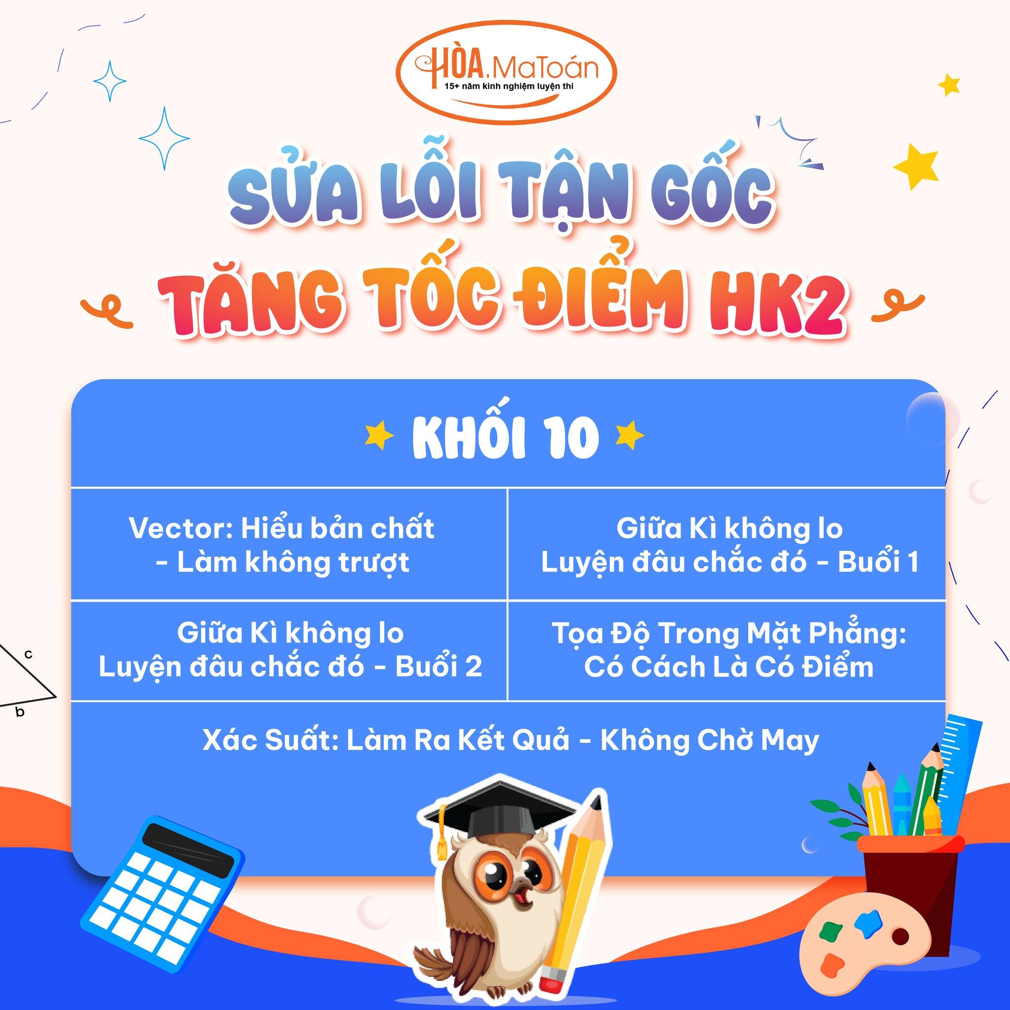 học toán lớp 10 miễn phí
