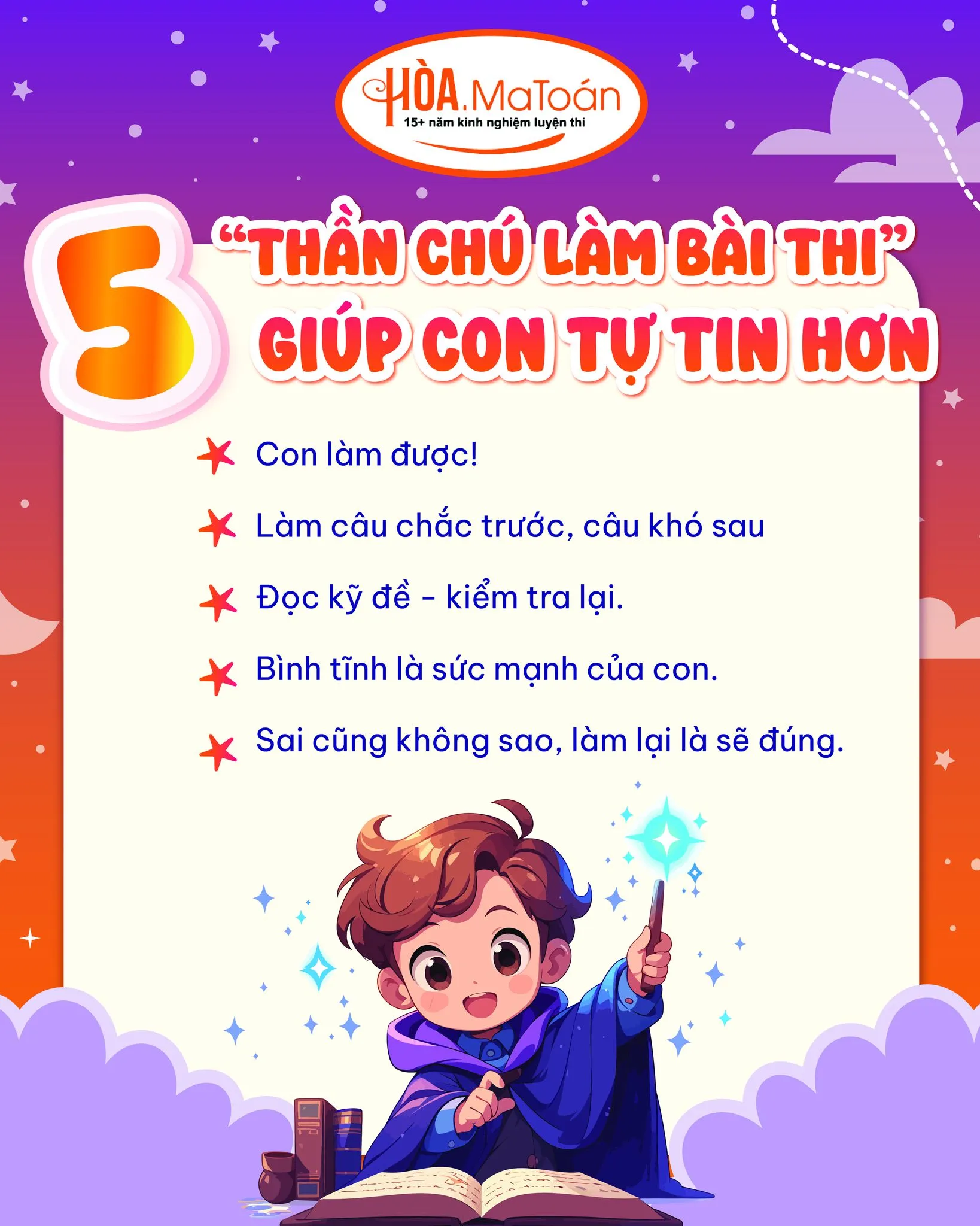 thần ch&uacute; gi&uacute;p con tự tin hơn