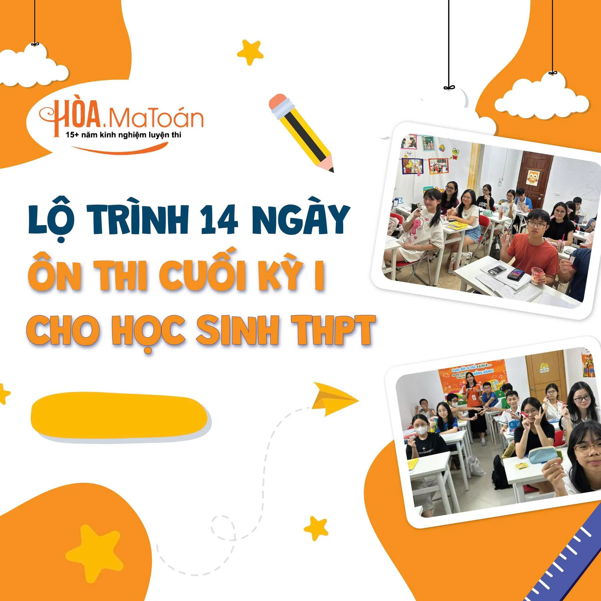 lộ tr&igrave;nh &ocirc;n thi cuối kỳ to&aacute;n thpt